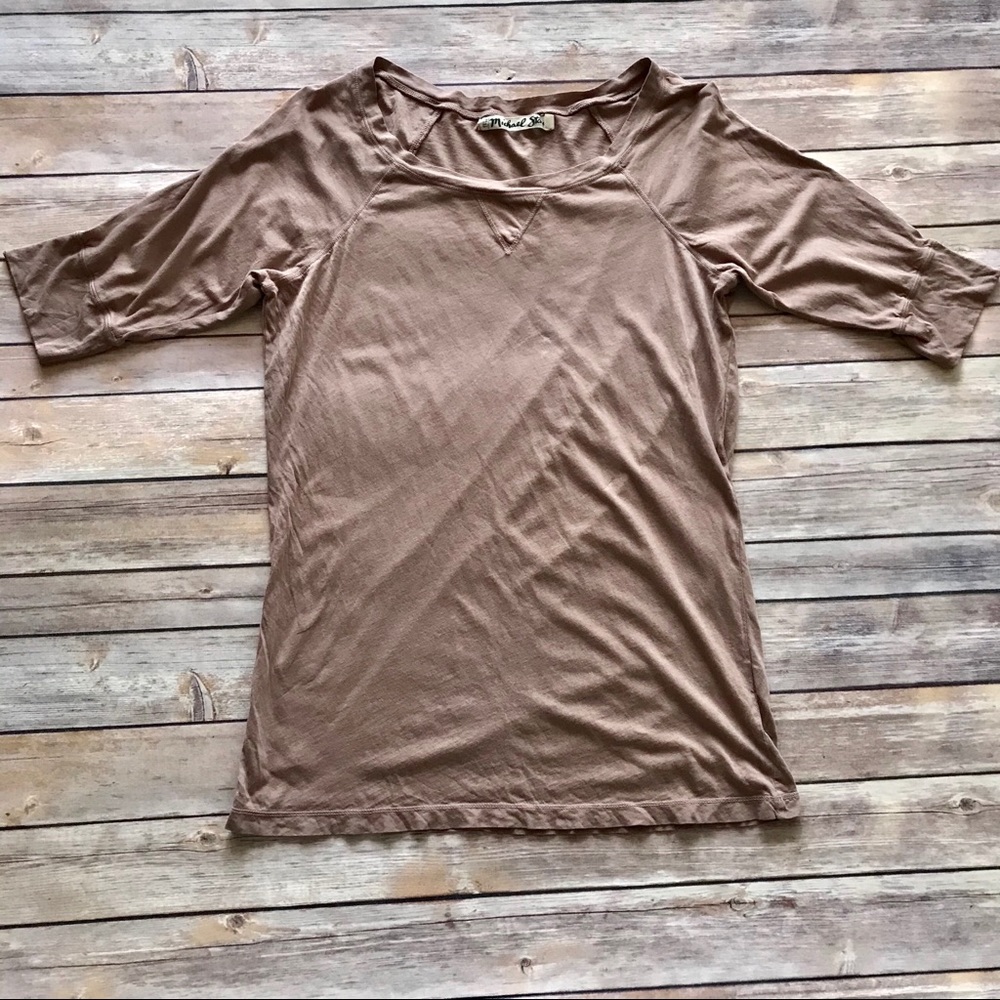 🛍Michael Stars Cocoa Tee